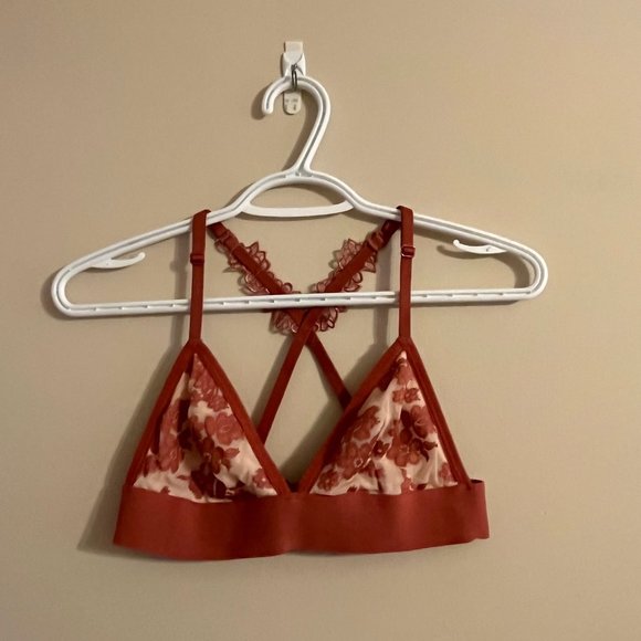 PINK Bralette Lace and Mesh Victoria Secret size M - Picture 1 of 7